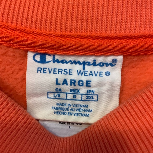 Salmon Champion Logo Sweater - Picture 3 of 3